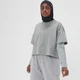 T-shirt cropped MP Adapt da donna - Storm