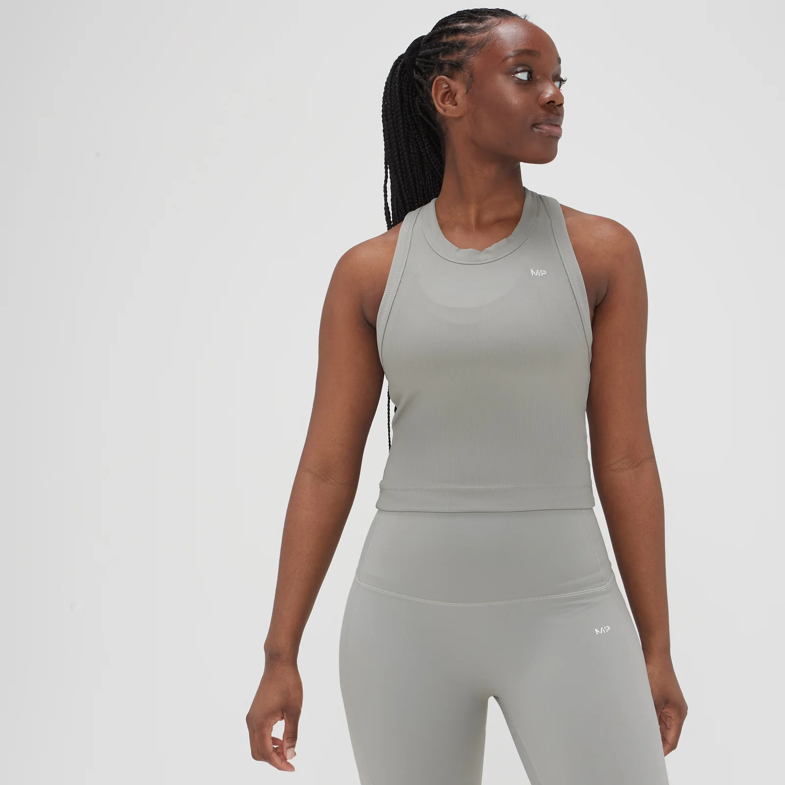 Canotta a costine MP Adapt da donna - Storm - XXS Immagine 1