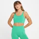 Reggiseno sportivo MP Tempo tono su tono senza cuciture da donna - Menta acceso