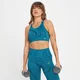 Reggiseno sportivo MP Tempo Wave senza cuciture da donna - Verde petrolio
