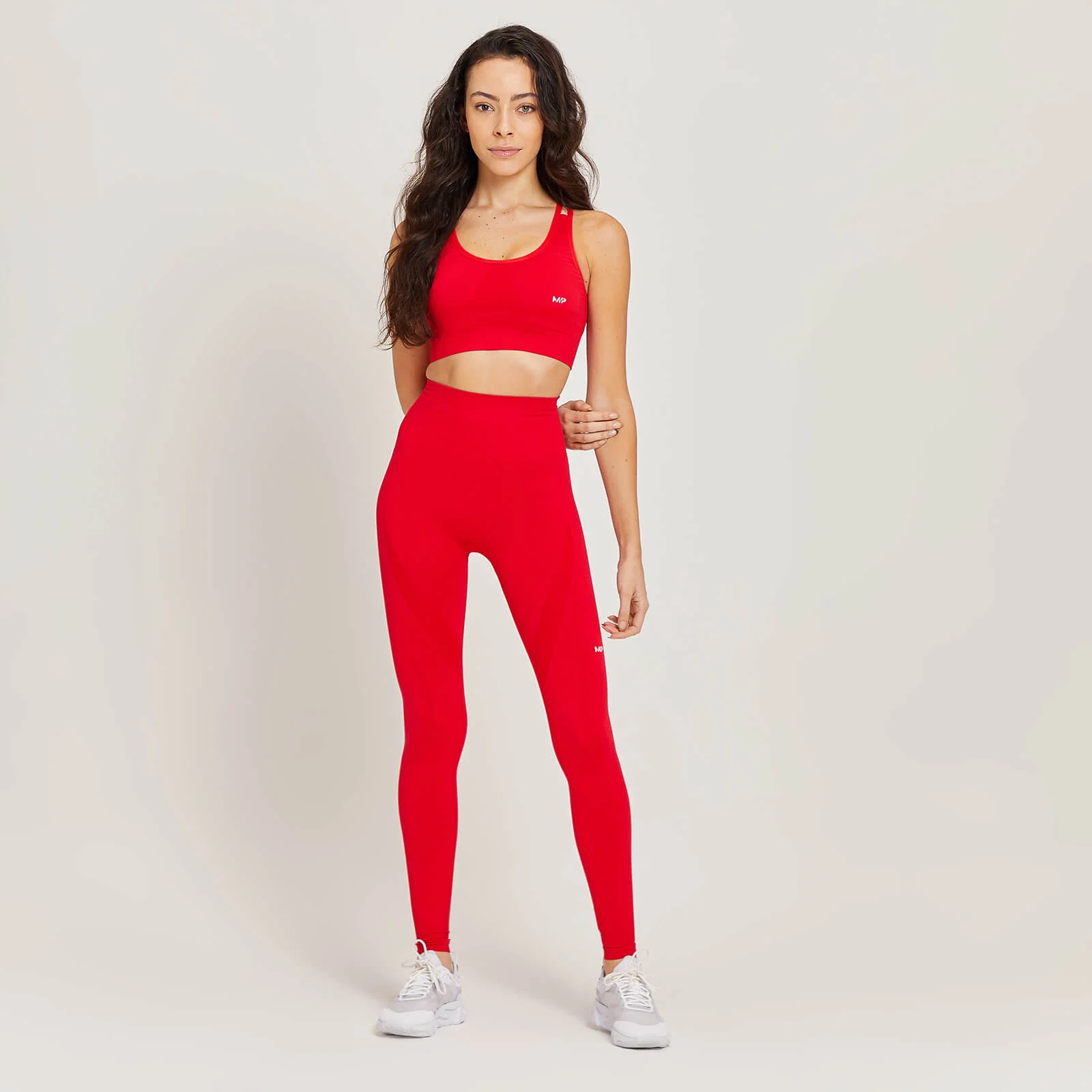 Set Leggings & Reggiseno Sportivo Tempo in Edizione Limitata- Rosso - XXS - XXS Immagine 1