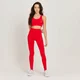 Set Leggings & Reggiseno Sportivo Tempo in Edizione Limitata- Rosso