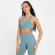 Reggiseno sportivo incrociato MP Power - Pebble Blue