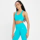 Reggiseno sportivo incrociato MP Power - Blue Lagoon