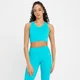 Reggiseno sportivo a taglio lungo MP Power - Blue Lagoon