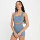 Reggiseno sportivo senza cuciture MP Shape da donna - Verde giada slavato