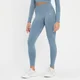 Leggings senza cuciture MP Shape da donna - Pebble Blue