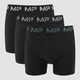 Boxer con logo colorato MP da uomo (confezione da 3) - Nero/Smoke Blue/Pebble Blue/Grigio scuro