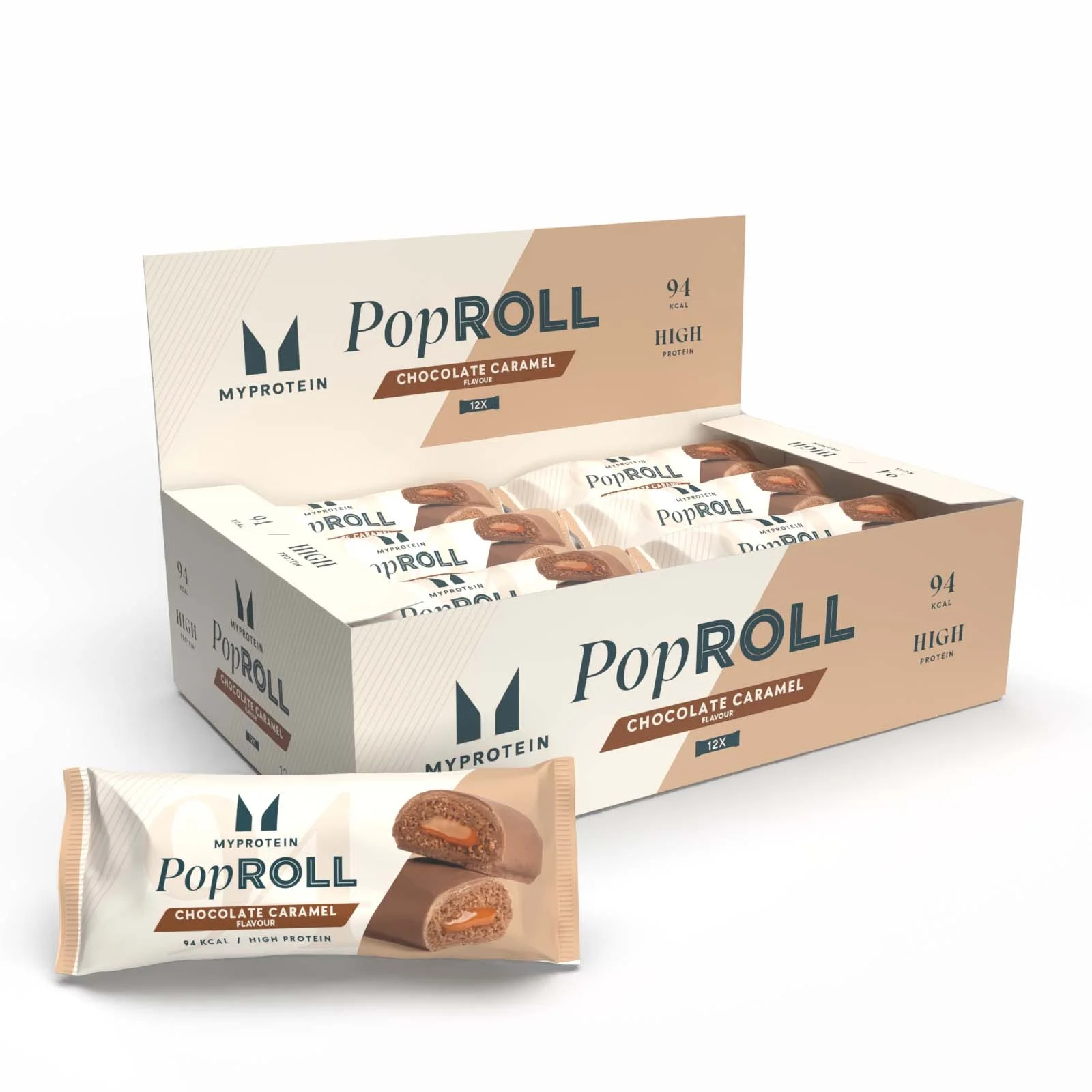 Pop Roll - 12 x 27g - Cioccolato e caramello Immagine 1