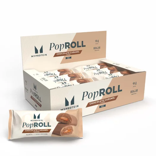 Pop Roll - 12 x 27g - Cioccolato e caramello