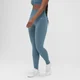 Leggings senza cuciture slavati MP da donna - Pebble Blue
