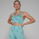Reggiseno sportivo senza cuciture MP Shape - Dusk Blue tie-dye
