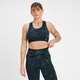 Reggiseno sportivo senza cuciture texturizzato MP Adapt - Blu navy scuro