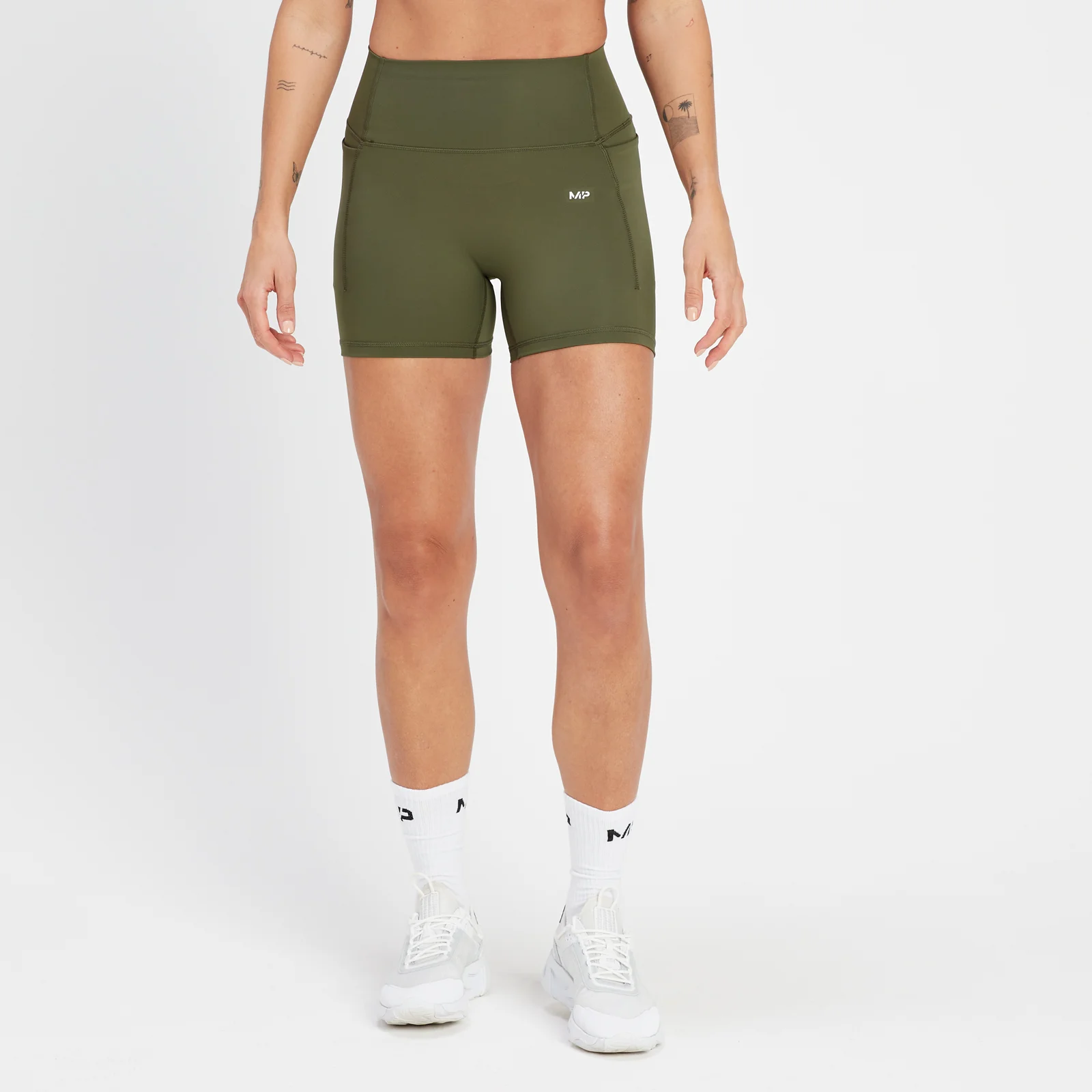 Pantaloncini corti MP Adapt da donna - Verde oliva - XS Immagine 1