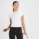T-shirt a maniche corte MP Tempo Basic da donna - Bianca