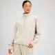 Felpa con cerniera 1/4 MP Rest Day da donna - Grigio Canvas