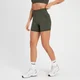 Pantaloncini senza cuciture MP Rest Day da donna - Verde tortora