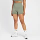Pantaloncini senza cuciture MP Rest Day da donna - Tortora scuro