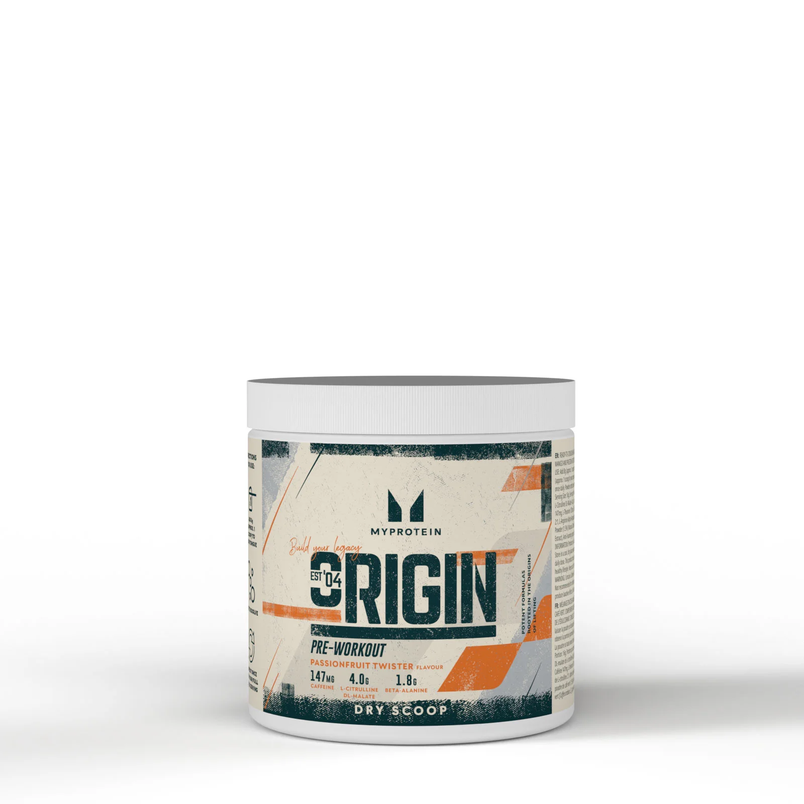 Miscela Pre-Allenamento Origin per Dry Scooping - 18porzioni - Frutto della passione Immagine 1