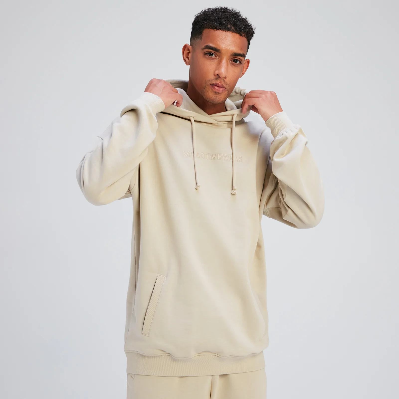 Felpa con cappuccio MP Rest Day da uomo - Grigio Canvas - XS Immagine 1