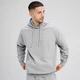 Felpa con cappuccio MP Rest Day da uomo - Grigio tempesta mélange
