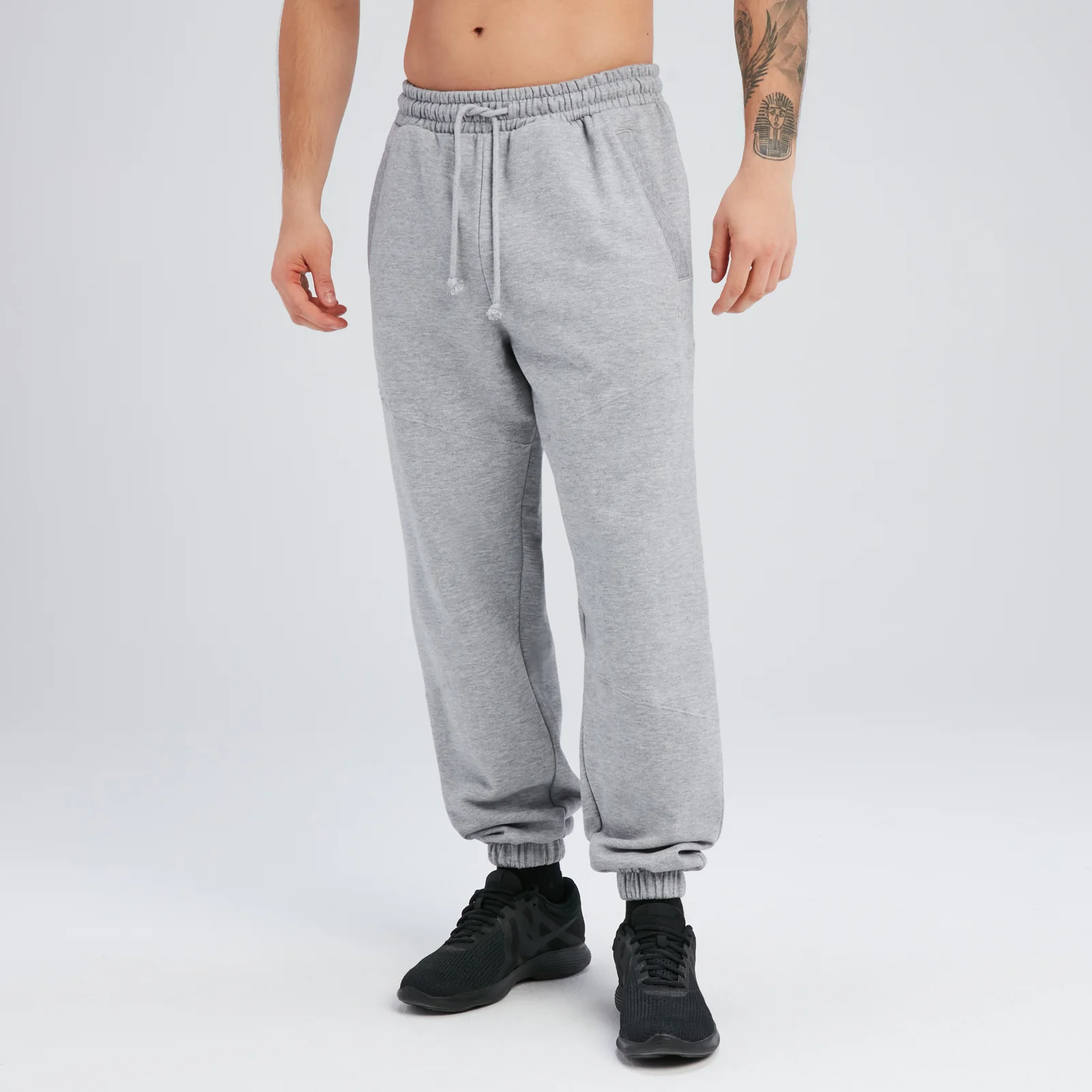 Pantaloni da jogging MP Rest Day da uomo - Grigio tempesta mélange - XS Immagine 1