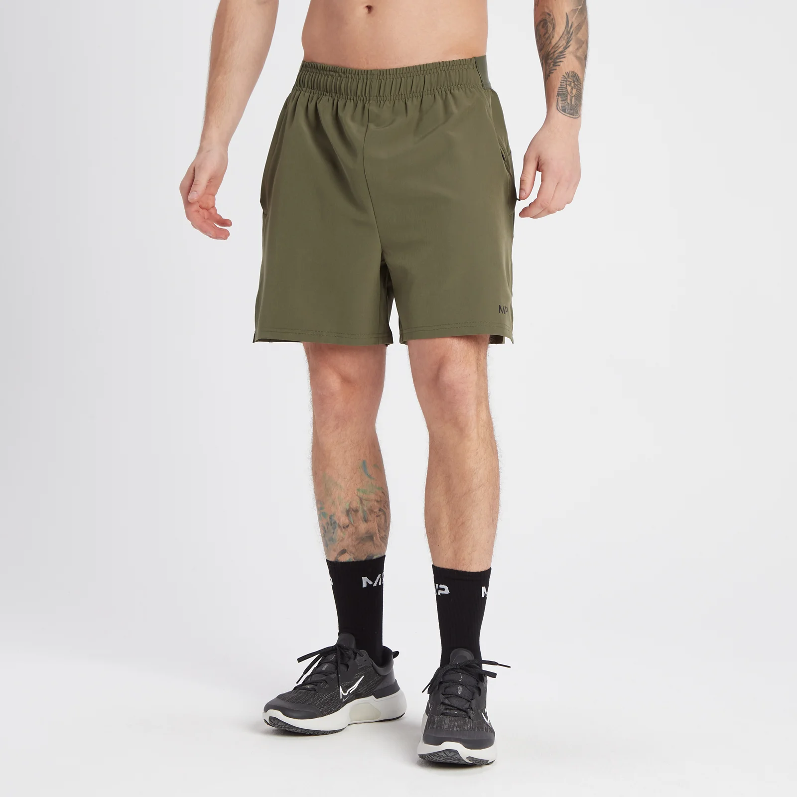 Pantaloncini in tessuto MP Adapt 360 da uomo - Verde oliva - XS Immagine 1