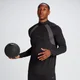 Maglia con cerniera 1/4 MP Tempo da uomo - Nera