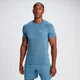 T-shirt a maniche corte senza cuciture MP da uomo - Blu grafite