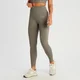 Leggings a costine senza cuciture MP Tempo da donna - Tortora scuro