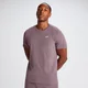 T-shirt oversize MP Rest Day da uomo - Borgogna slavato