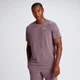T-shirt a maniche corte oversize MP Rest Day da uomo - Borgogna slavato