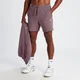 Pantaloncini in felpa MP Rest Day da uomo - Borgogna slavato