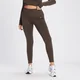 Leggings senza cuciture MP Shape da donna - Caffè