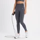 Leggings senza cuciture MP Shape da donna - Grigio grafite