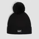Cappello con pompon MP - Nero