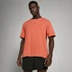 T-shirt oversize slavata MP Tempo da uomo - Mattone slavato