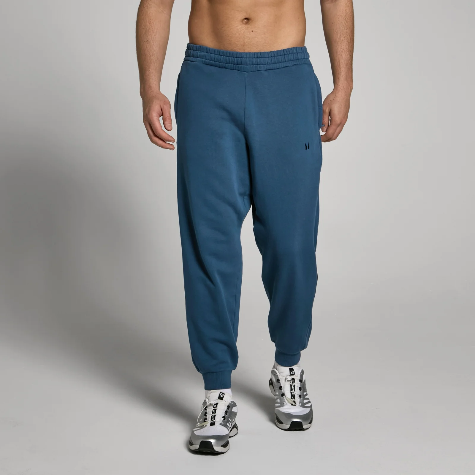 Pantaloni da jogging slavati MP Tempo da uomo - Blu navy slavato - XS Immagine 1