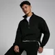 Maglia pesante con cerniera a 1/4 MP Lifestyle da uomo - Nera