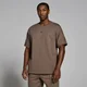 T-shirt pesante oversize MP Lifestyle da uomo - Marrone chiaro