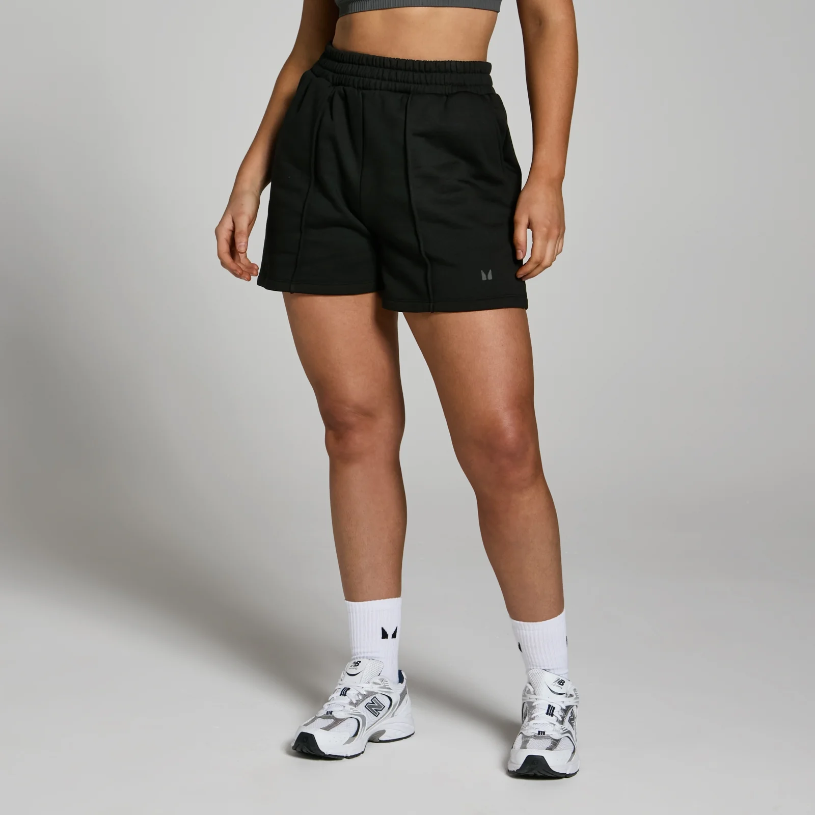 Pantaloncini pesanti MP Lifestyle da donna - Neri - S Immagine 1