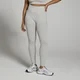 Leggings a coste MP Lifestyle da donna - Grigio chiaro