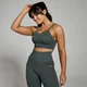 Reggiseno a coste MP Lifestyle da donna - Dark Shadow