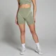 Pantaloncini corti senza cuciture Geometric MP Tempo Ultra da donna - Tortora