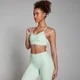 Reggiseno sportivo MP Tempo Abstract - Verde menta chiaro