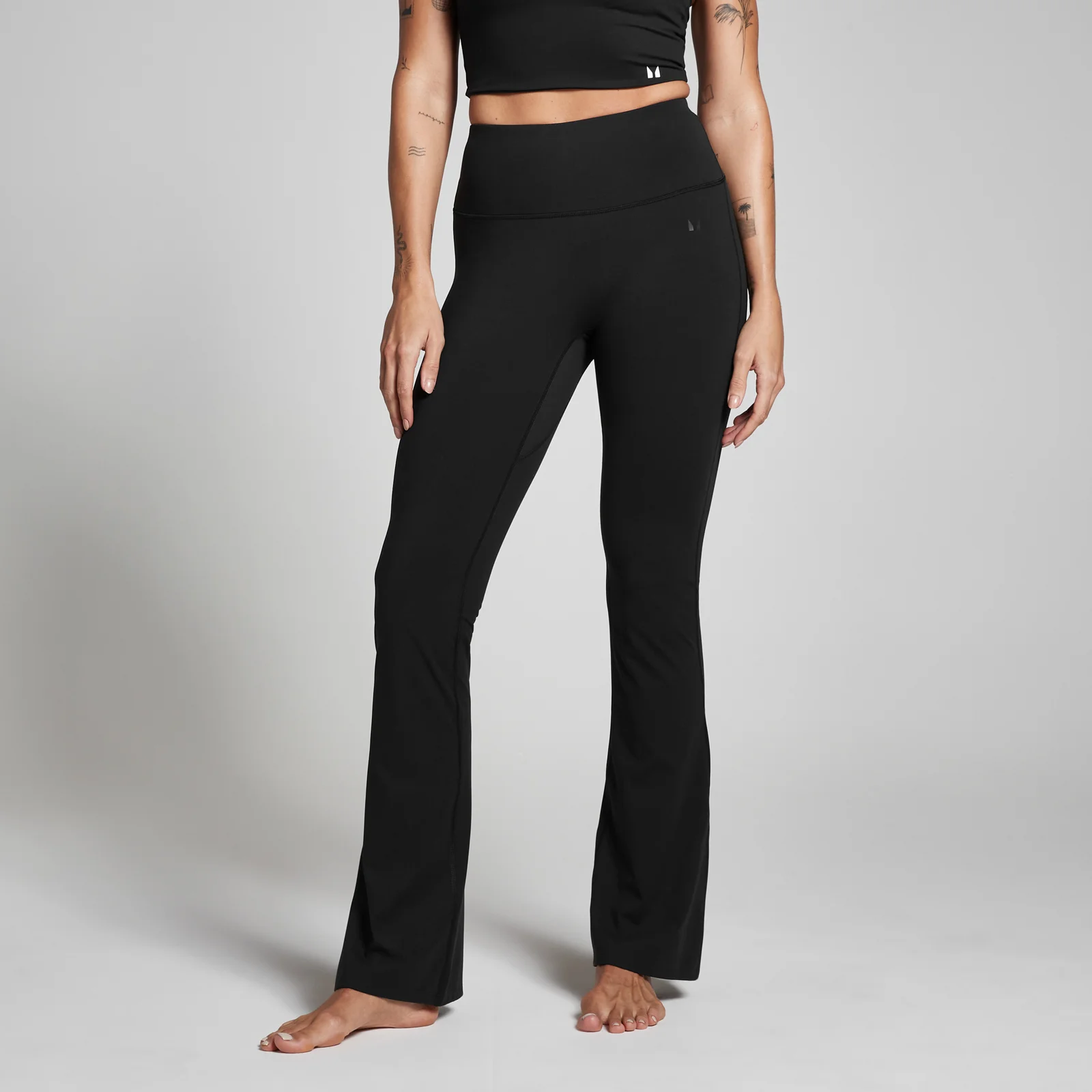 Leggings svasati MP Tempo da donna - Neri - M Immagine 1