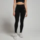 Leggings senza cuciture MP Tempo da donna - Neri