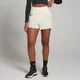Pantaloncini sportivi a doppio strato MP Velocity da donna - Ecru