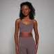 Reggiseno sportivo MP Studio Bonded - Marrone mocha