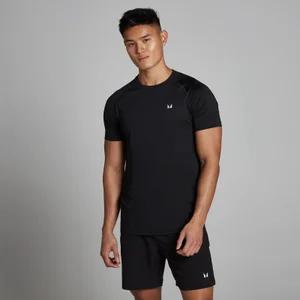 T-shirt sportiva a maniche corte MP da uomo - Nera - Size M